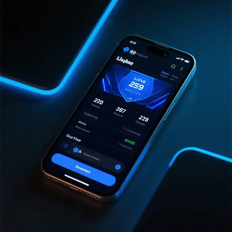 兰博电竞 App界面展示